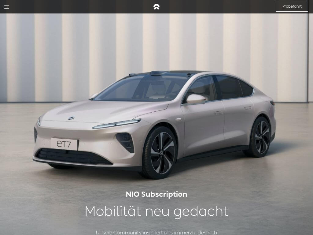 NIO Subscription